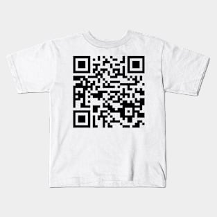 Trump Dance QR Code Kids T-Shirt